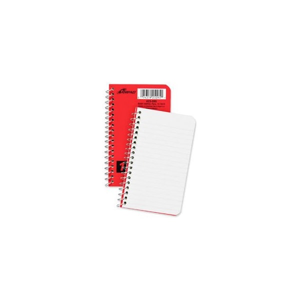 Ampad Wirebound Pocket Memo Book, College/Narrow Rule, 4 x 6, 40 Sheets/Pad, 3 Pads/Pk 45094 - main